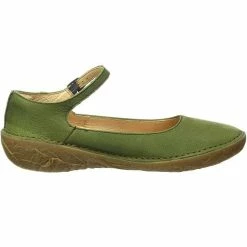 El Naturalista Ladies Shoes El Naturalista 5720 Selva Green Pleasant Borago Mary Jane Made In Spain