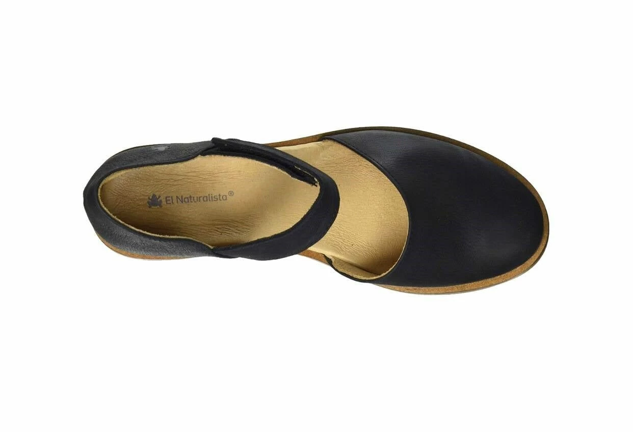 El Naturalista Ladies Shoes El Naturalista 5365 Aqua Black Pleasant Velcro Court Shoe Made In Spain 3 El Naturalista Ladies Shoes El Naturalista 5365 Aqua Black Pleasant Velcro Court Shoe Made In Spain - Image 3