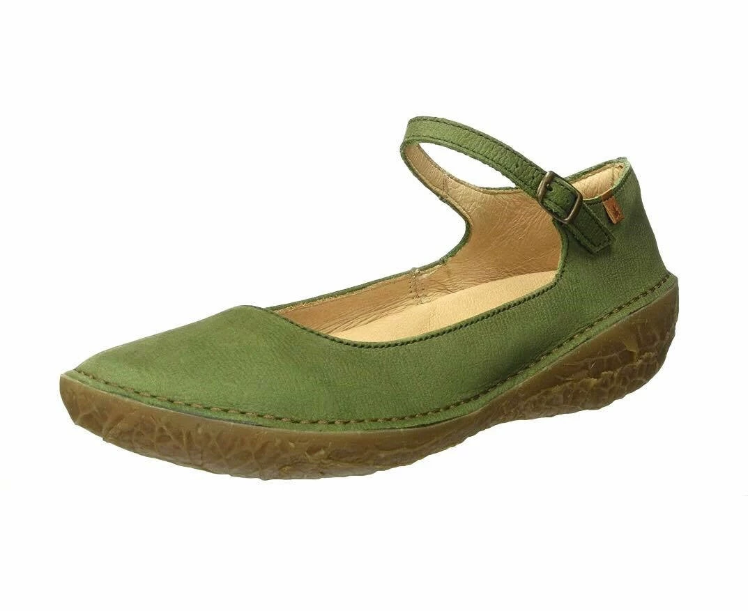 El Naturalista Ladies Shoes El Naturalista 5720 Selva Green Pleasant Borago Mary Jane Made In Spain 3 El Naturalista Ladies Shoes El Naturalista 5720 Selva Green Pleasant Borago Mary Jane Made In Spain - Image 3