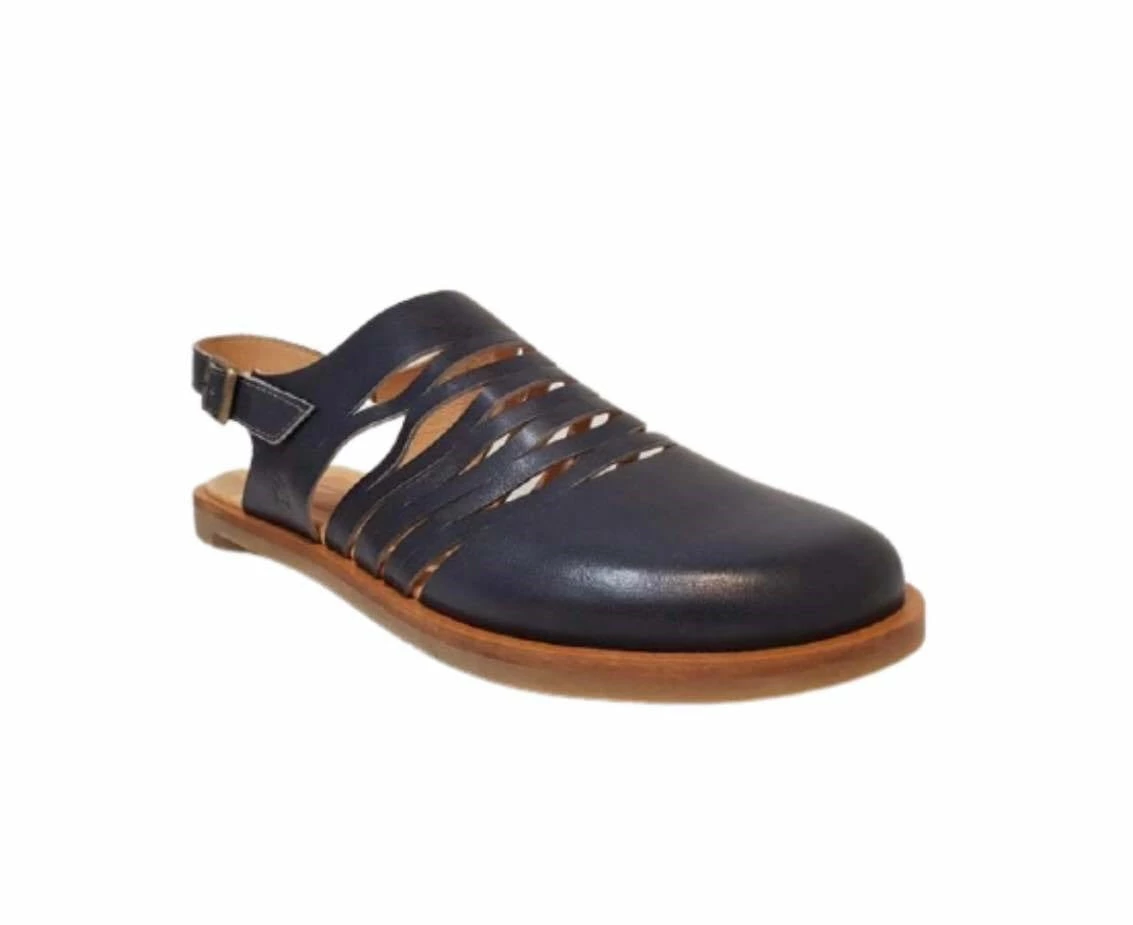 El Naturalista Ladies Shoes El Naturalista 5184 Bottle Blue Tulip Vaquetilla Flats Made In Spain 2 El Naturalista Ladies Shoes El Naturalista 5184 Bottle Blue Tulip Vaquetilla Flats Made In Spain - Image 2