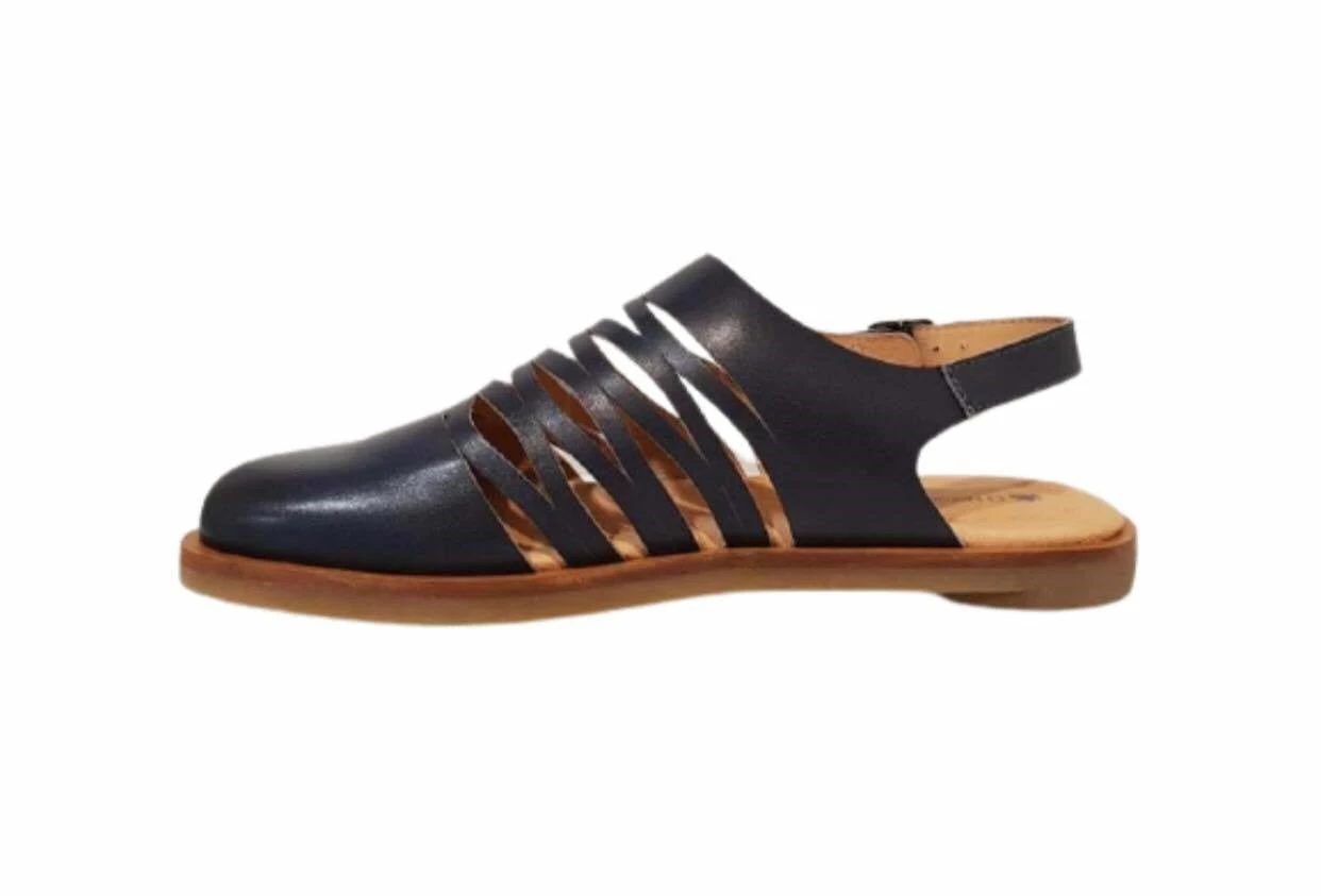 El Naturalista Ladies Shoes El Naturalista 5184 Bottle Blue Tulip Vaquetilla Flats Made In Spain 4 El Naturalista Ladies Shoes El Naturalista 5184 Bottle Blue Tulip Vaquetilla Flats Made In Spain - Image 4