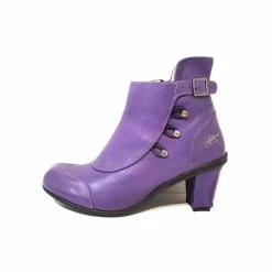 Eject Ladies Boots Eject EJW19-06 Purple Leather Zip Ankle Boot Made In Portugal 10 Eject Ladies Boots Eject EJW19-06 Purple Leather Zip Ankle Boot Made In Portugal -El Naturalista store ejectpurple1 2048x