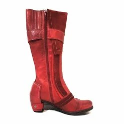 Eject Ladies Boots Eject EJW14-50 Dark Red Zip Knee High Boot Made In Portugal 8 Eject Ladies Boots Eject EJW14-50 Dark Red Zip Knee High Boot Made In Portugal -El Naturalista store ejectred 2048x