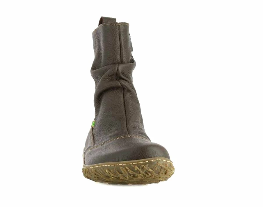 El Naturalista Ladies Boots El Naturalista N722 Brown Zip Mid Calf Boots Made In Spain 2 El Naturalista Ladies Boots El Naturalista N722 Brown Zip Mid Calf Boots Made In Spain - Image 2
