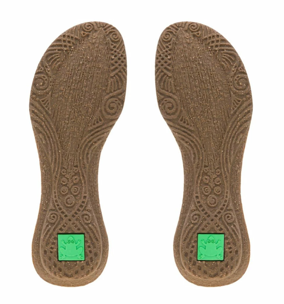 El Naturalista Ladies Shoes El Naturalista N412 Kaki Green Flats Sandals Made In Spain 5 El Naturalista Ladies Shoes El Naturalista N412 Kaki Green Flats Sandals Made In Spain - Image 5