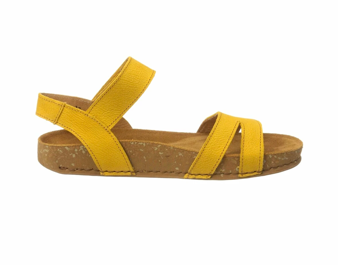 El Naturalista Ladies Shoes El Naturalista 5790 Curry Yellow Balance Pleasant Sandals Made In Spain 1 El Naturalista Ladies Shoes El Naturalista 5790 Curry Yellow Balance Pleasant Sandals Made In Spain