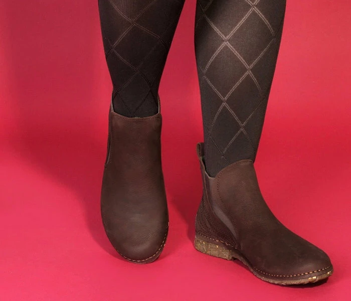 El Naturalista Ladies Boots El Naturalista 5465 Brown Angkor Chelsea Boot Made In Spain 4 El Naturalista Ladies Boots El Naturalista 5465 Brown Angkor Chelsea Boot Made In Spain - Image 4