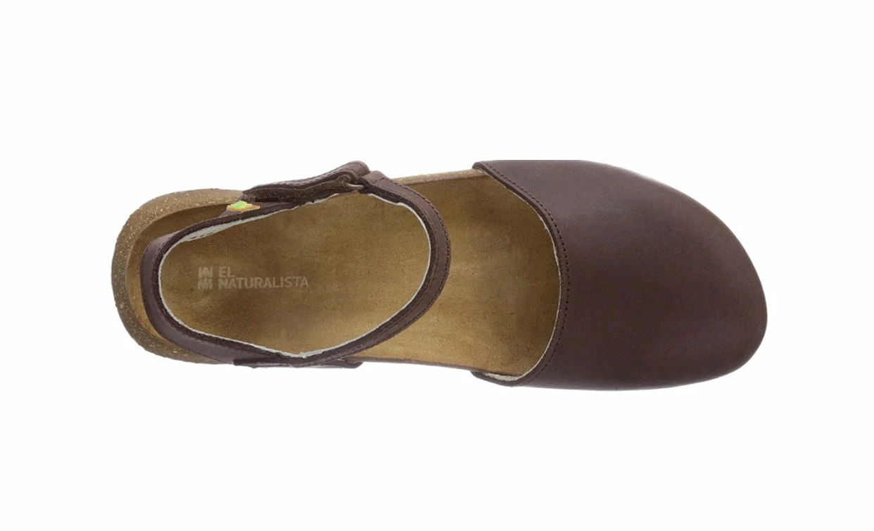 El Naturalista Ladies Shoes El Naturalista N412 Brown Flats Sandals Made In Spain 4 El Naturalista Ladies Shoes El Naturalista N412 Brown Flats Sandals Made In Spain - Image 4