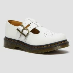 Dr. Martens Shoes Dr. Martens 8065 White Smooth Mary Jane
