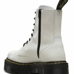 Dr. Martens Boots Dr. Martens Jadon White Smooth Zip Platform Ankle 8 Eyelet Boot -El Naturalista store image 065b4c47 9520 45a7 9124 c2d9be70a273 2048x