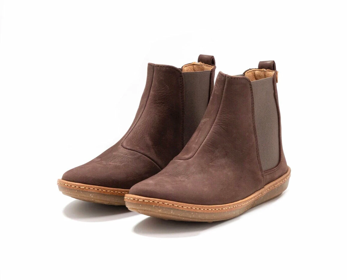 El Naturalista Ladies Boots El Naturalista 5310 Coral Brown Pleasant Pull On Boots Made In Spain 1 El Naturalista Ladies Boots El Naturalista 5310 Coral Brown Pleasant Pull On Boots Made In Spain