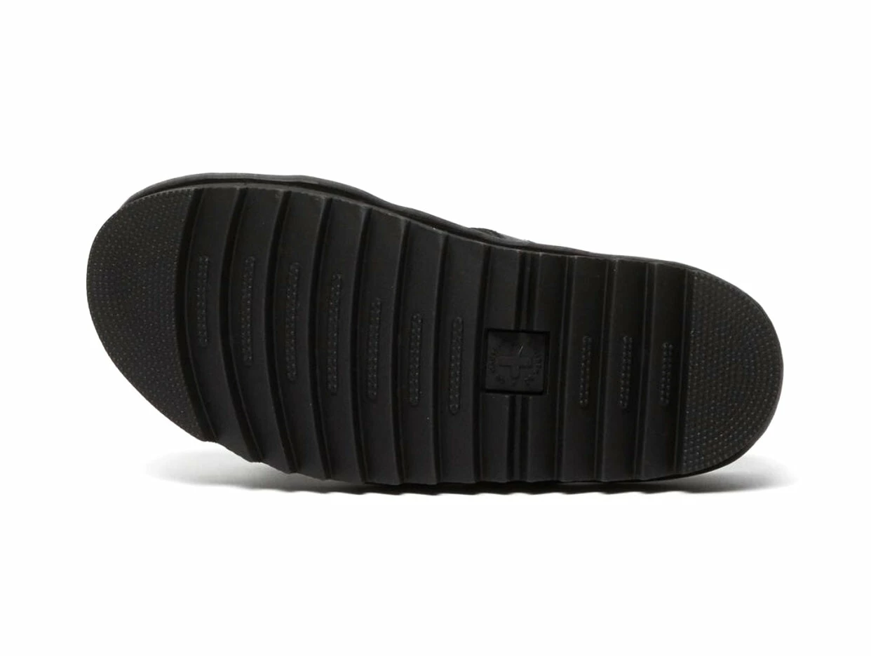 Dr. Martens Shoes Dr. Martens Blaire Hydro Black Yellow Stitch Slide 6 Dr. Martens Shoes Dr. Martens Blaire Hydro Black Yellow Stitch Slide - Image 6