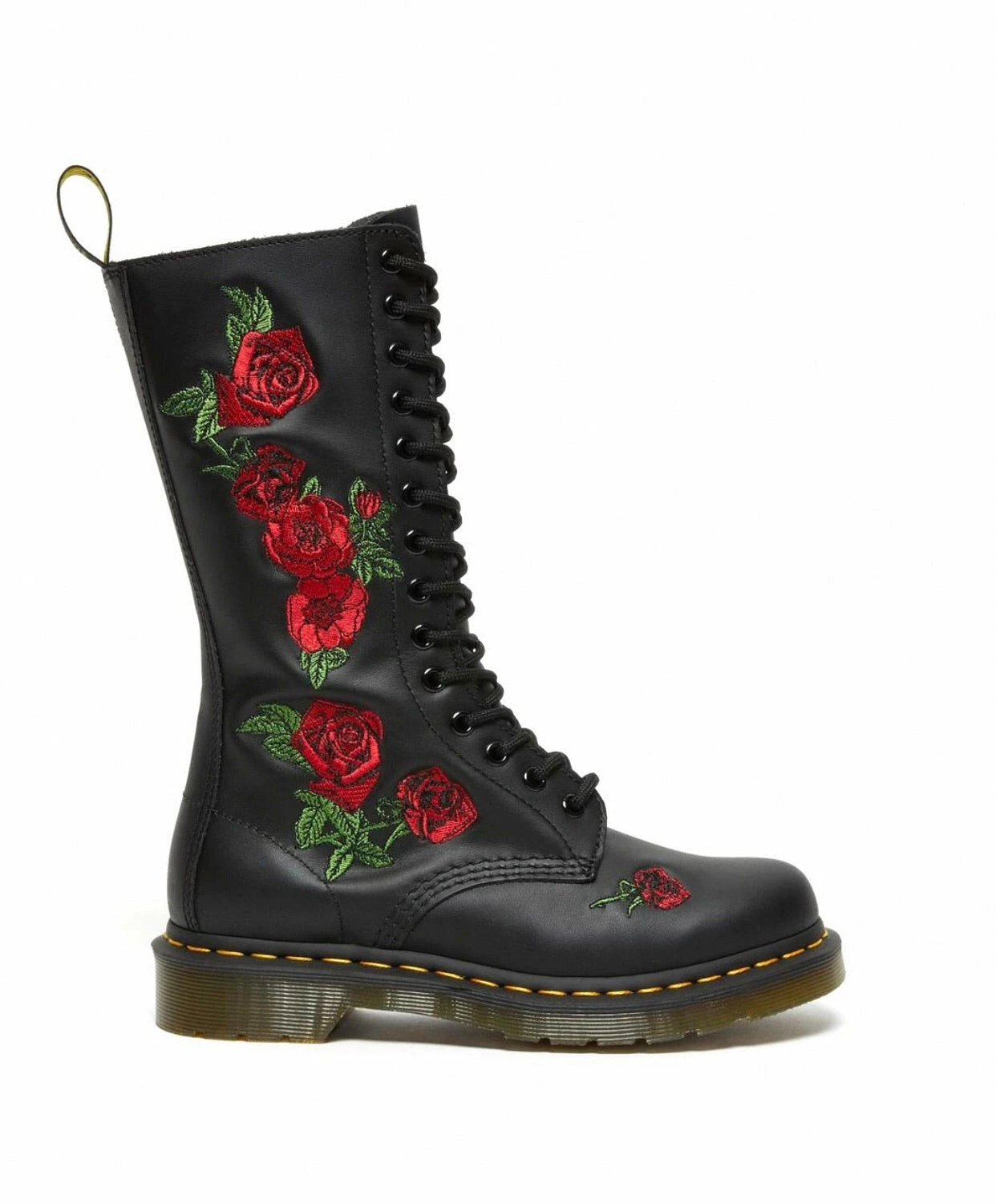 Dr. Martens Boots Dr. Martens 1914 Vonda Black Softy T 14 Eyelet Boot 8 Dr. Martens Boots Dr. Martens 1914 Vonda Black Softy T 14 Eyelet Boot - Image 8