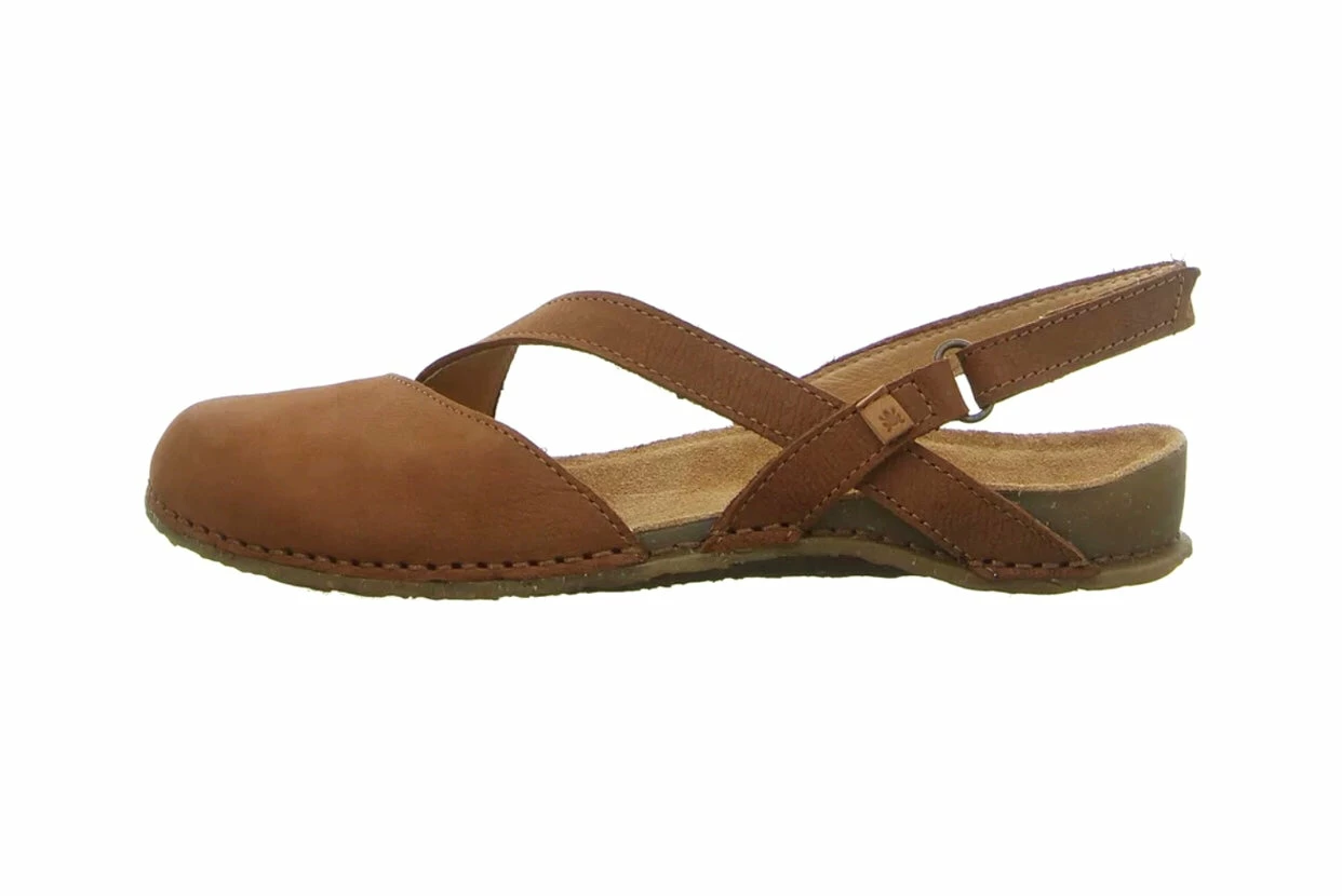 El Naturalista Ladies Shoes El Naturalista 5813 Panglao Wood Light Tan Pleasant Flats Made In Spain 5 El Naturalista Ladies Shoes El Naturalista 5813 Panglao Wood Light Tan Pleasant Flats Made In Spain - Image 5