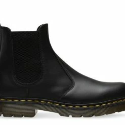 Dr. Martens Boots Dr. Martens 2976 Black Slip Resistant Chelsea Elastic Sided Boot