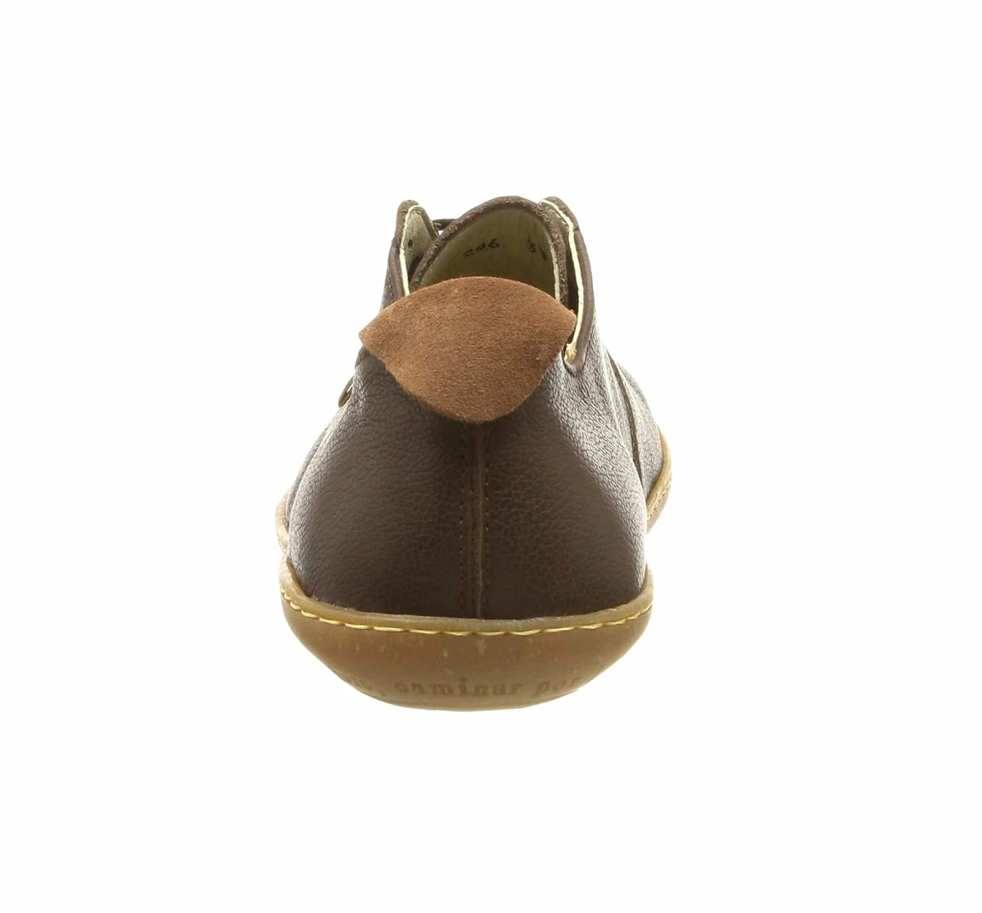 El Naturalista Shoes El Naturalista N296 Brown El Viajero 6 Eyelet Shoe Made In Spain 4 El Naturalista Shoes El Naturalista N296 Brown El Viajero 6 Eyelet Shoe Made In Spain - Image 4
