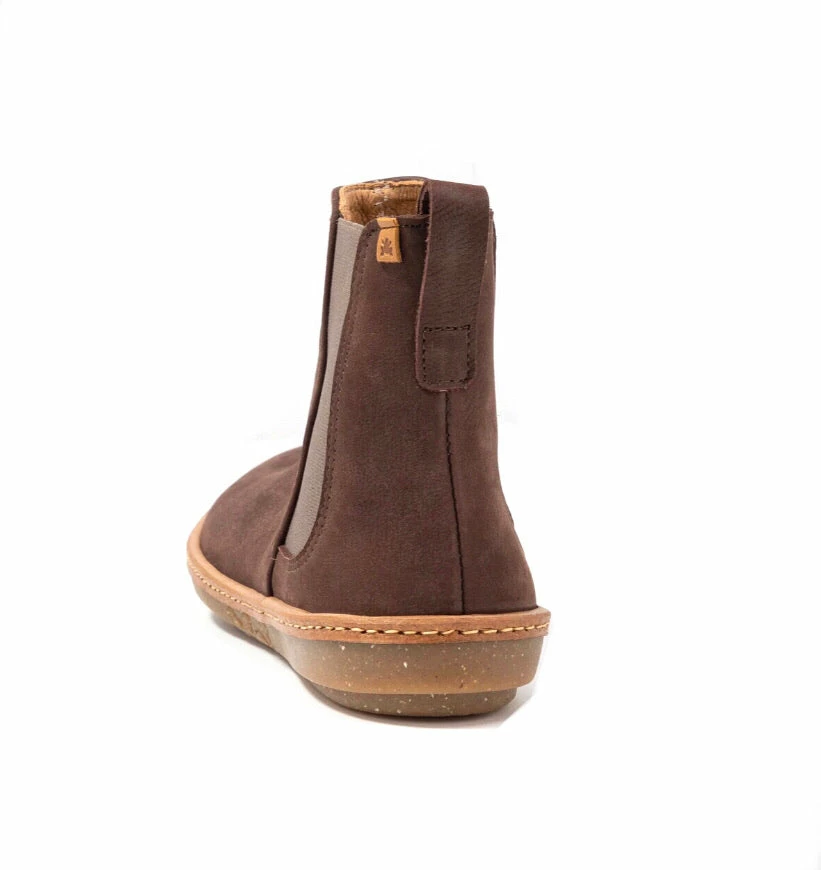 El Naturalista Ladies Boots El Naturalista 5310 Coral Brown Pleasant Pull On Boots Made In Spain 2 El Naturalista Ladies Boots El Naturalista 5310 Coral Brown Pleasant Pull On Boots Made In Spain - Image 2