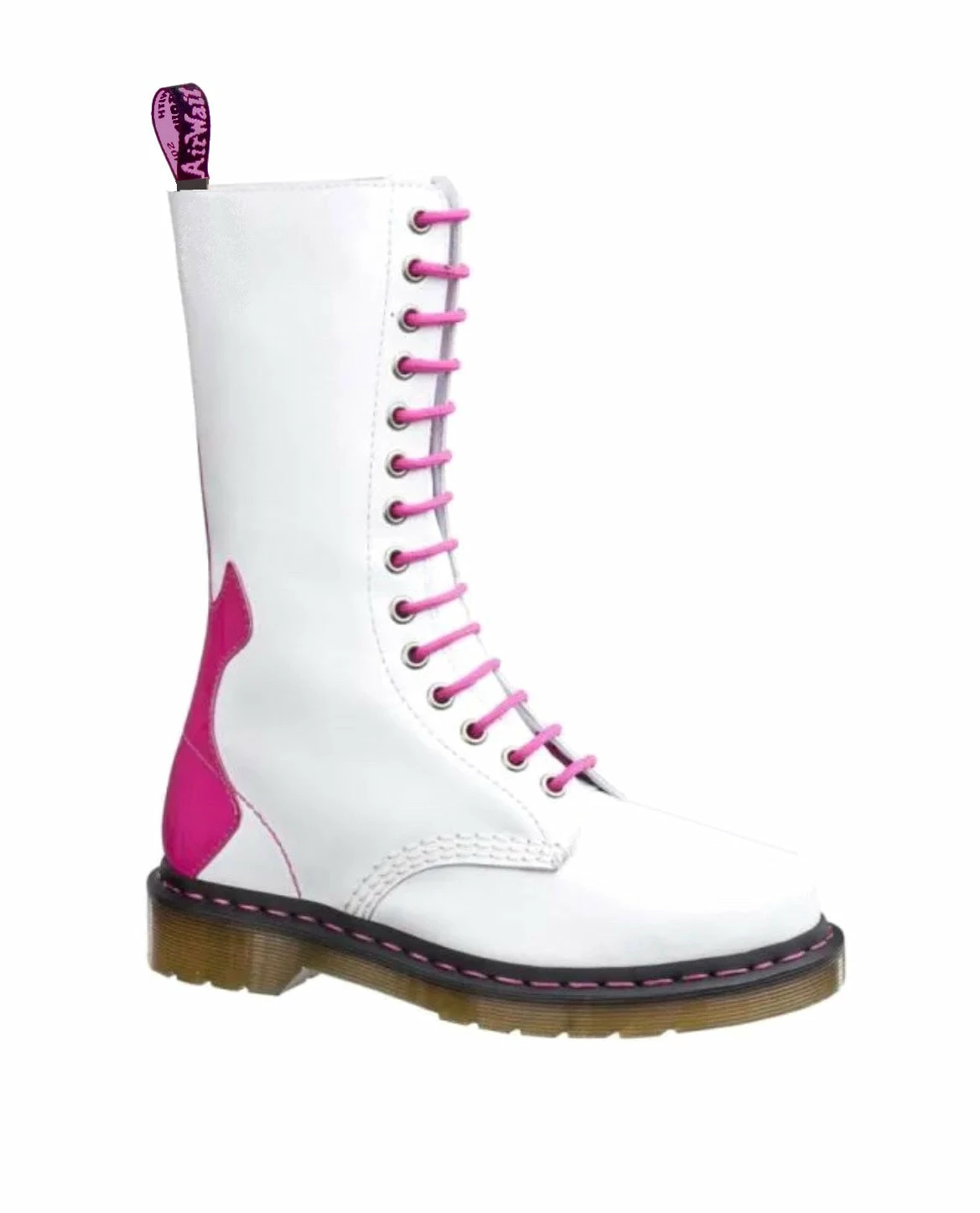Dr. Martens Boots Dr. Martens 1914 Rocker Guitar White Pink 14 Eyelet Boot 1 Dr. Martens Boots Dr. Martens 1914 Rocker Guitar White Pink 14 Eyelet Boot