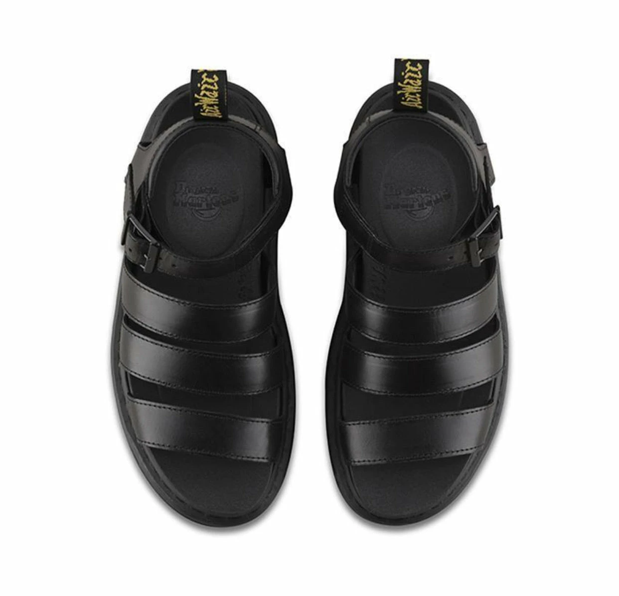Dr. Martens Shoes Dr. Martens Blaire Chunky Black Sandal Buckle 3 Strap 4 Dr. Martens Shoes Dr. Martens Blaire Chunky Black Sandal Buckle 3 Strap - Image 4