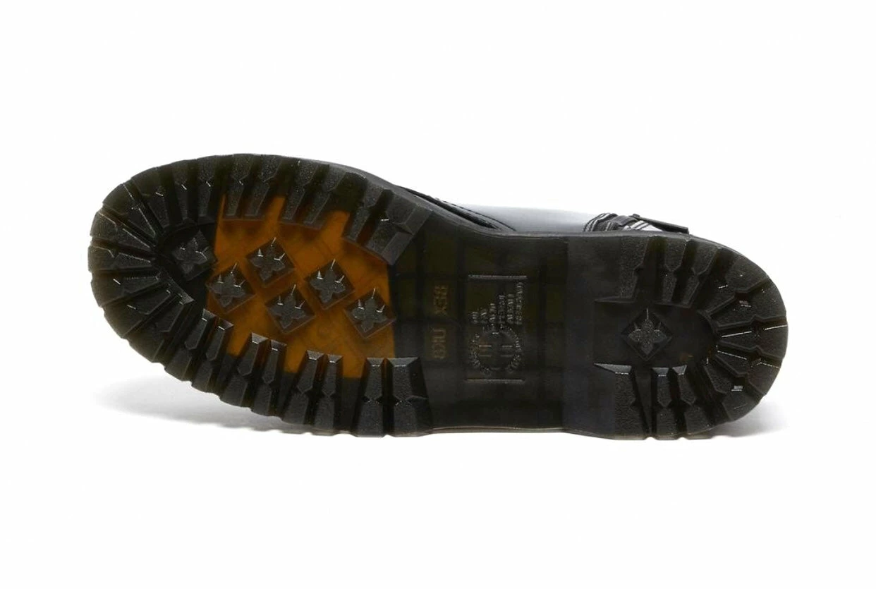 Dr. Martens Boots Dr. Martens Jadon Black Patent Zip Platform Ankle 8 Eyelet Boot 6 Dr. Martens Boots Dr. Martens Jadon Black Patent Zip Platform Ankle 8 Eyelet Boot - Image 6