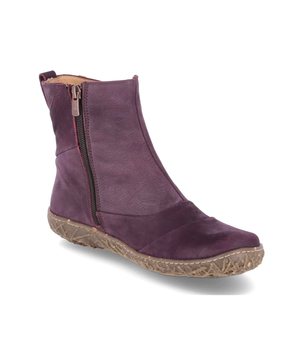 El Naturalista Ladies Boots El Naturalista 5450 Mora Purple Nido Zip Ankle Boot Made In Spain 5 El Naturalista Ladies Boots El Naturalista 5450 Mora Purple Nido Zip Ankle Boot Made In Spain - Image 5