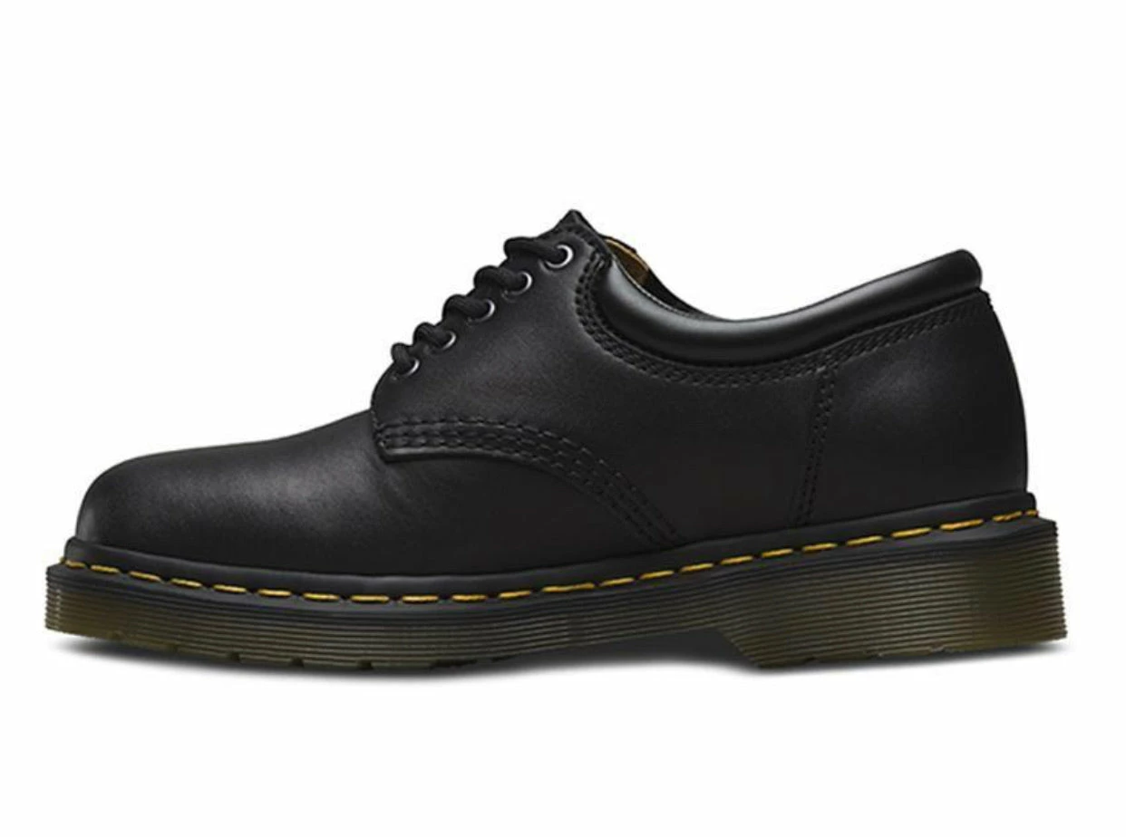 Dr. Martens Shoes Dr. Martens 8053 Nappa Black 5 Eyelet Shoe 3 Dr. Martens Shoes Dr. Martens 8053 Nappa Black 5 Eyelet Shoe - Image 3