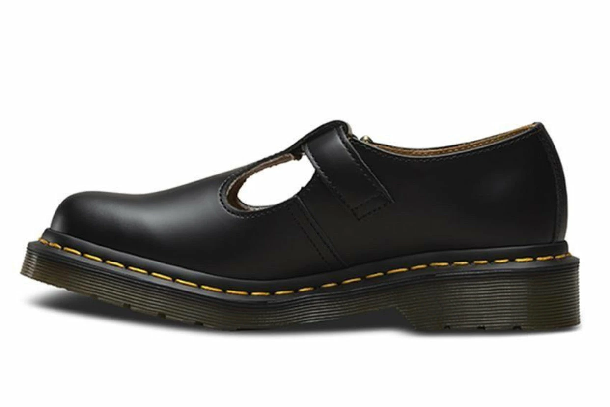 Dr. Martens Shoes Dr. Martens Polley Black Smooth 4 Dr. Martens Shoes Dr. Martens Polley Black Smooth - Image 4