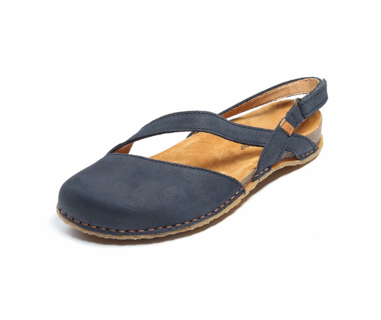 El Naturalista Ladies Shoes El Naturalista 5813 Panglao Ocean Blue Pleasant Flats Made In Spain 8 El Naturalista Ladies Shoes El Naturalista 5813 Panglao Ocean Blue Pleasant Flats Made In Spain - Image 8