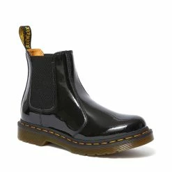 Dr. Martens Boots Dr. Martens 2976 Black Patent Lamper Elastic Sided Boot