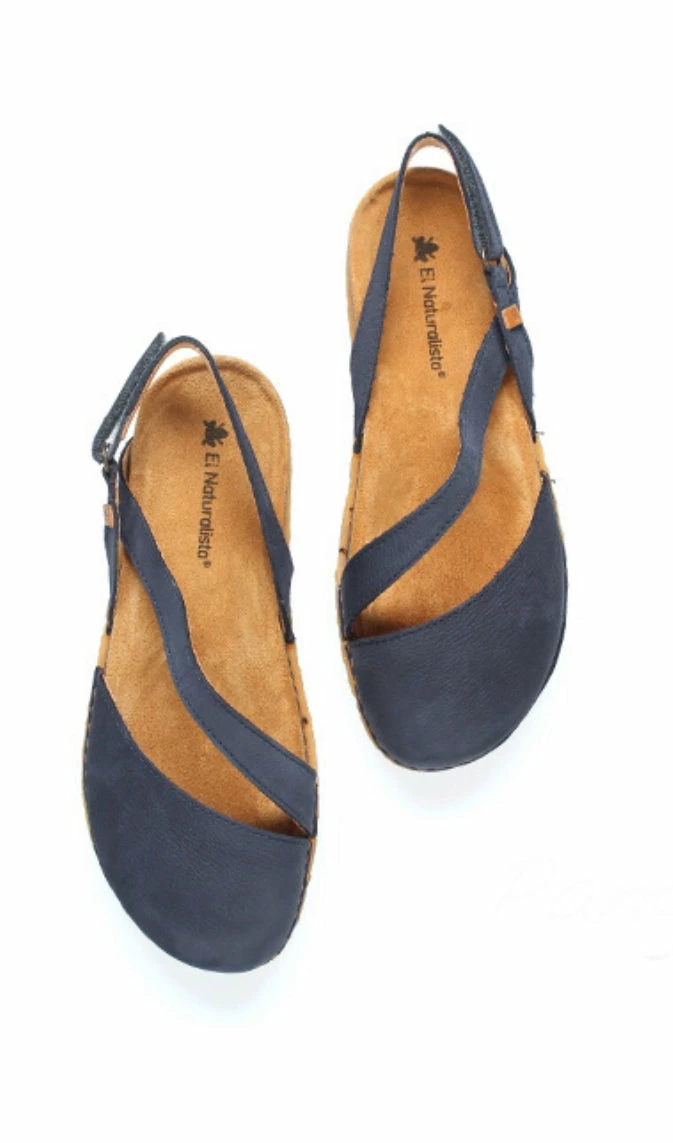 El Naturalista Ladies Shoes El Naturalista 5813 Panglao Ocean Blue Pleasant Flats Made In Spain 5 El Naturalista Ladies Shoes El Naturalista 5813 Panglao Ocean Blue Pleasant Flats Made In Spain - Image 5