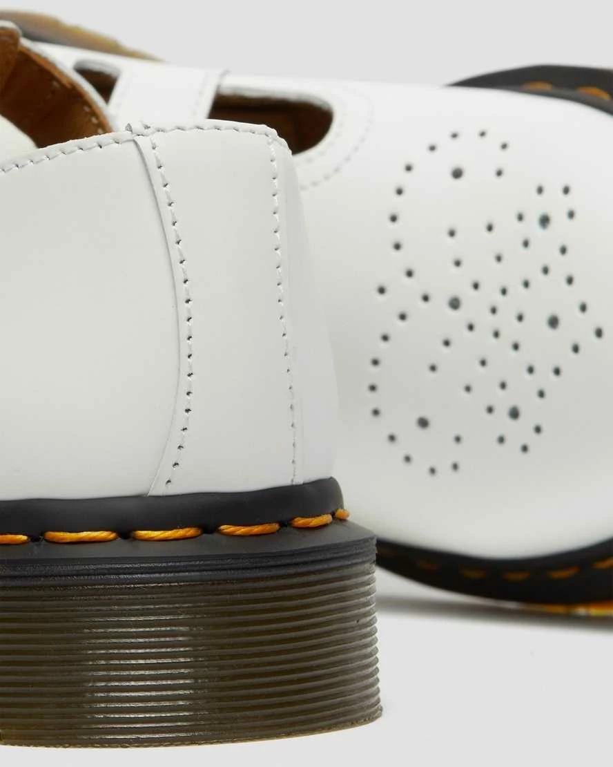 Dr. Martens Shoes Dr. Martens 8065 White Smooth Mary Jane 5 Dr. Martens Shoes Dr. Martens 8065 White Smooth Mary Jane - Image 5
