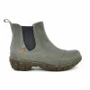 El Naturalista Ladies Boots El Naturalista N158 Grey Pull On Ankle Boot Made In Spain