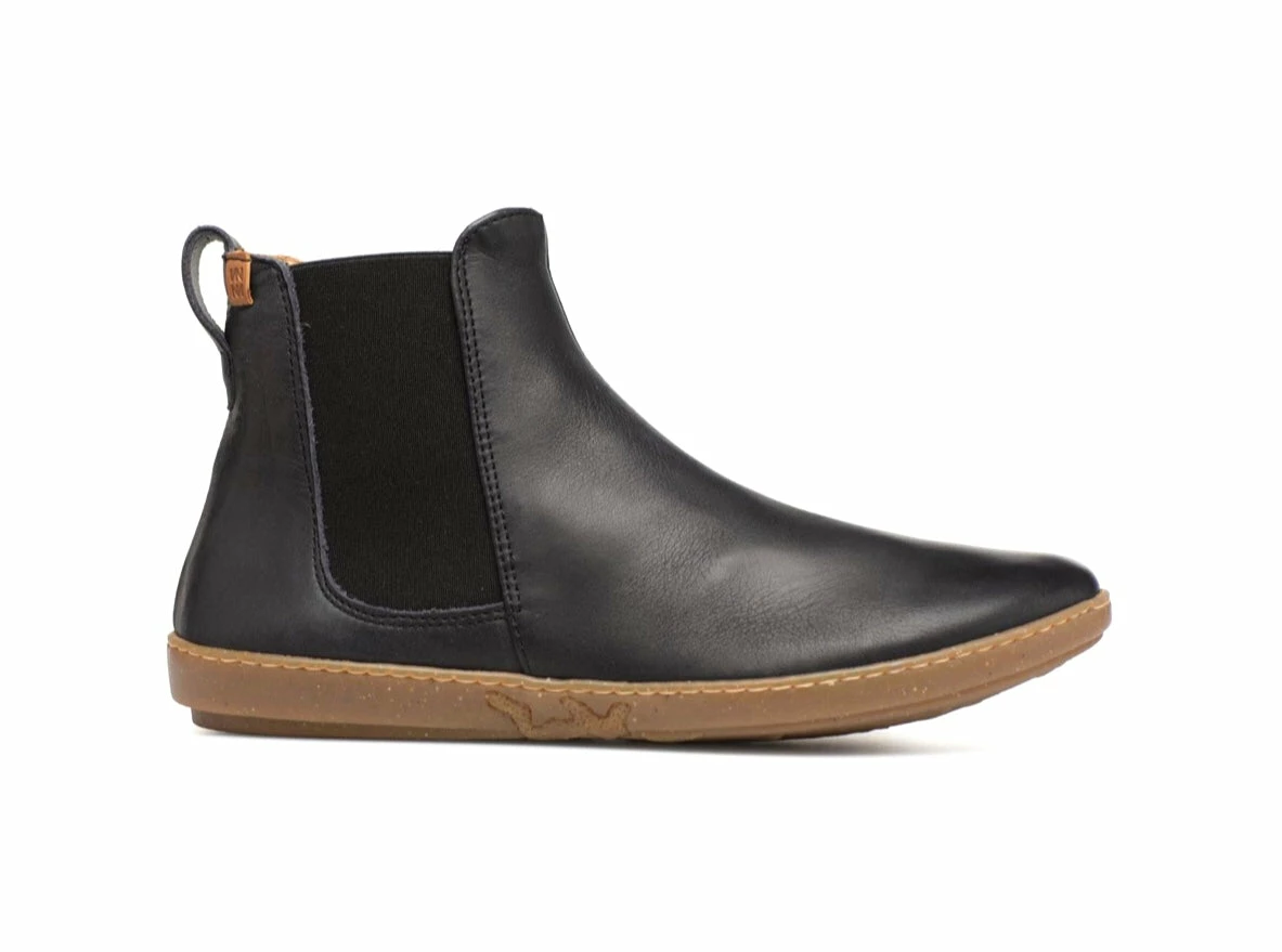 El Naturalista Ladies Boots El Naturalista 5307 Black Ankle Pull On Boot Made In Spain 6 El Naturalista Ladies Boots El Naturalista 5307 Black Ankle Pull On Boot Made In Spain - Image 6