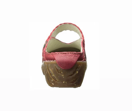 El Naturalista Ladies Shoes El Naturalista N096 Tibet Red Clog Made In Spain 3 El Naturalista Ladies Shoes El Naturalista N096 Tibet Red Clog Made In Spain - Image 3