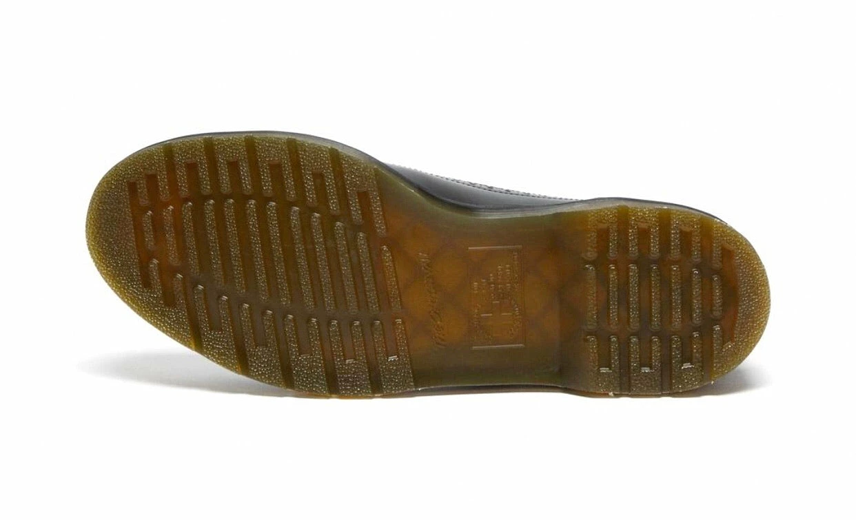 Dr. Martens Shoes Dr. Martens 3989 Black Smooth Yellow Stitch Brogue 5 Eyelet Shoe 8 Dr. Martens Shoes Dr. Martens 3989 Black Smooth Yellow Stitch Brogue 5 Eyelet Shoe - Image 8