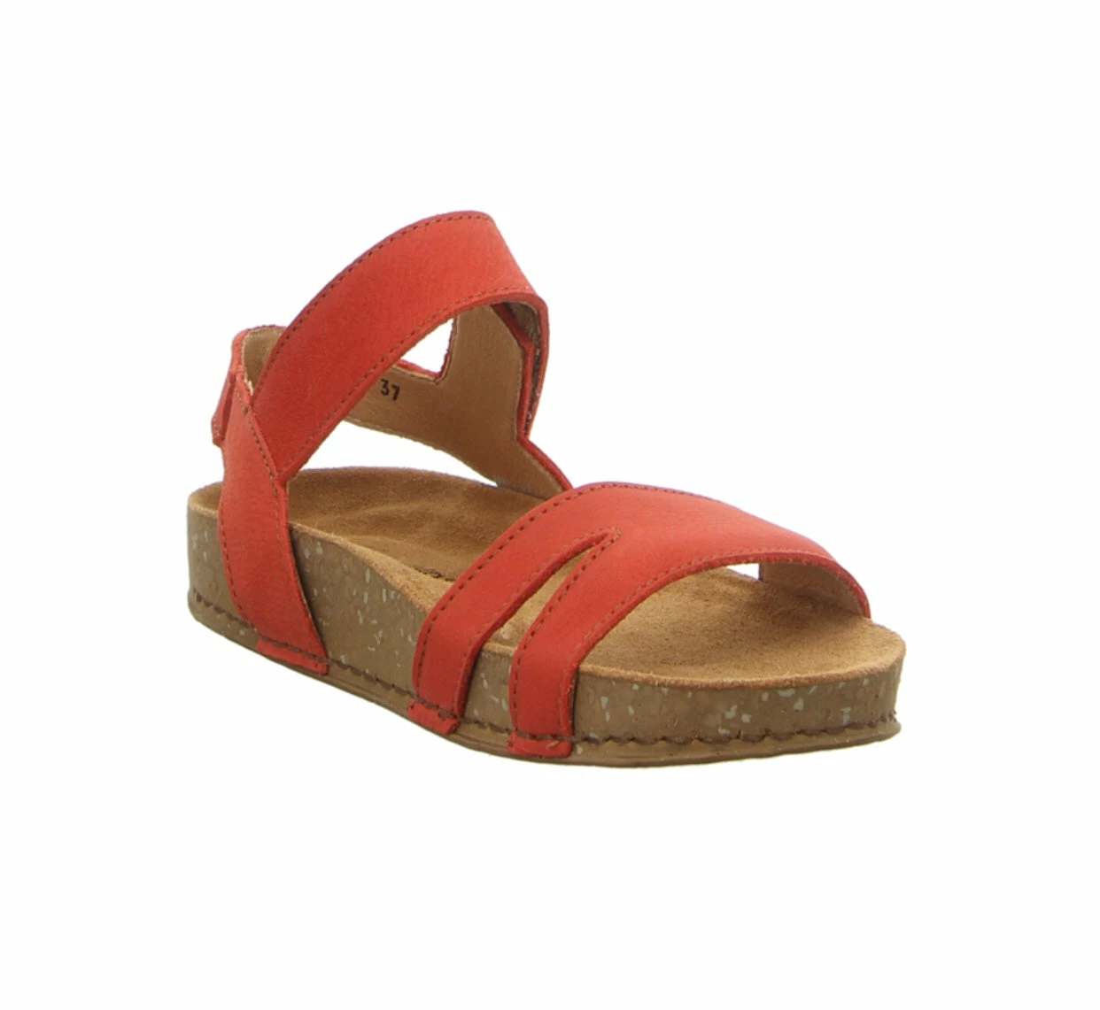 El Naturalista Ladies Shoes El Naturalista 5790 Coral Red Balance Pleasant Sandals Made In Spain 8 El Naturalista Ladies Shoes El Naturalista 5790 Coral Red Balance Pleasant Sandals Made In Spain - Image 8