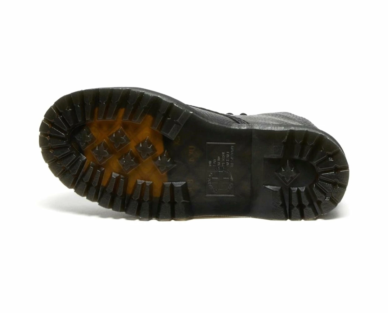 Dr. Martens Boots Dr. Martens Sinclair Black Milled Nappa Zip Ankle 8 Eyelet Boot 8 Dr. Martens Boots Dr. Martens Sinclair Black Milled Nappa Zip Ankle 8 Eyelet Boot - Image 8