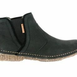 El Naturalista Ladies Boots El Naturalista N959 Black Ankle Chelsea Boot Made In Spain