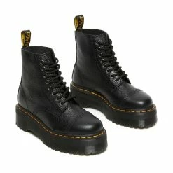 Dr. Martens Boots Dr. Martens Sinclair Black Milled Nappa Zip Ankle 8 Eyelet Boot 16 Dr. Martens Boots Dr. Martens Sinclair Black Milled Nappa Zip Ankle 8 Eyelet Boot -El Naturalista store image 4b47865b a3b2 4340 8cc2 40c568c9d3a8 2048x