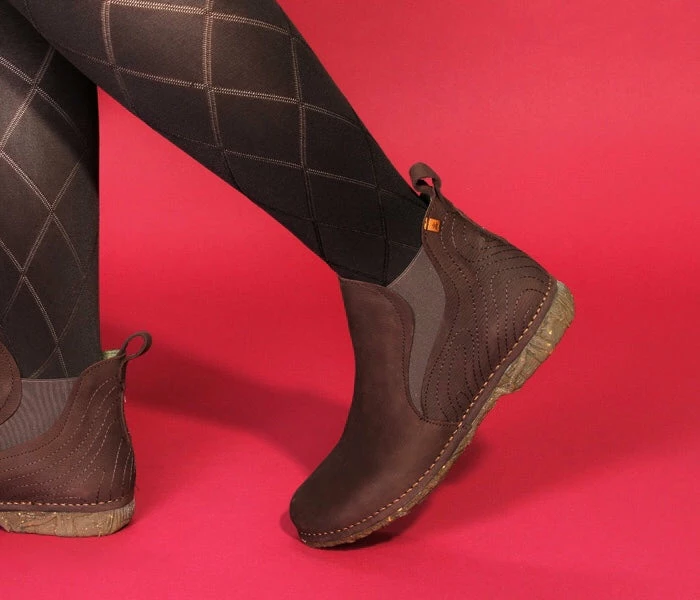 El Naturalista Ladies Boots El Naturalista 5465 Brown Angkor Chelsea Boot Made In Spain 9 El Naturalista Ladies Boots El Naturalista 5465 Brown Angkor Chelsea Boot Made In Spain - Image 9