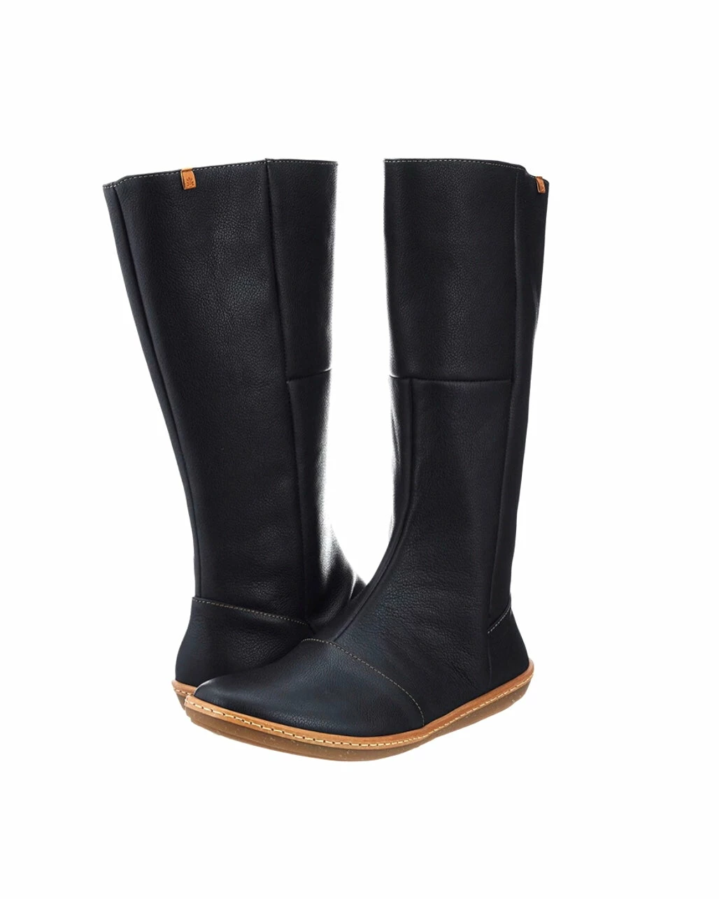 El Naturalista Ladies Boots El Naturalista 5316 Black Coral Knee High Boots Zip Made In Spain 2 El Naturalista Ladies Boots El Naturalista 5316 Black Coral Knee High Boots Zip Made In Spain - Image 2