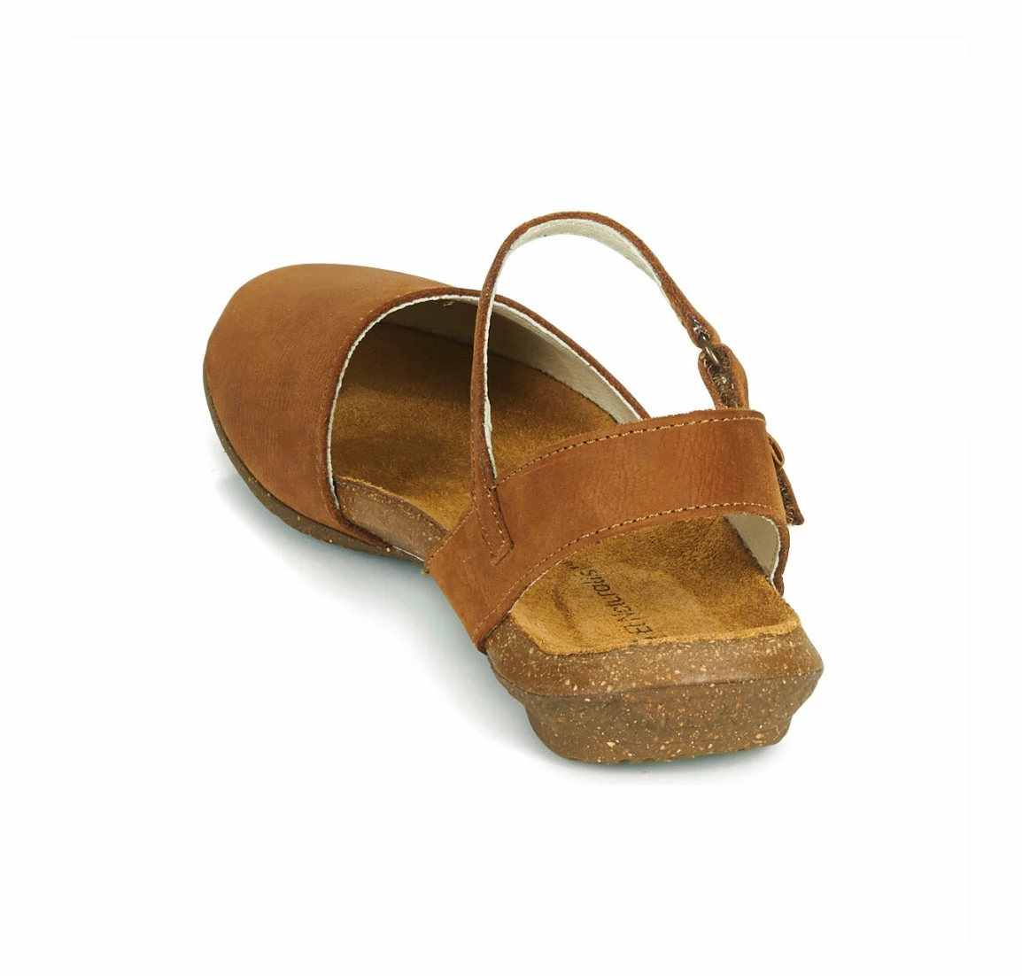 El Naturalista Ladies Shoes El Naturalista N412 Pleasant Wood Light Tan Wakataua Flats Made In Spain 2 El Naturalista Ladies Shoes El Naturalista N412 Pleasant Wood Light Tan Wakataua Flats Made In Spain - Image 2