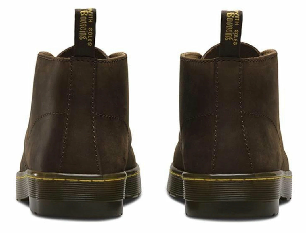 Dr. Martens Boots Dr. Martens Cabrillo Crazy Horse Brown 2 Eyelet Ankle Boot 5 Dr. Martens Boots Dr. Martens Cabrillo Crazy Horse Brown 2 Eyelet Ankle Boot - Image 5