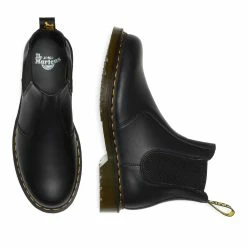 Dr. Martens Boots Dr. Martens 2976 Black Nappa Yellow Stitch Chelsea Elastic Sided Boot -El Naturalista store image 537a1d01 1fa7 4613 91d3 371d3317d39b 2048x
