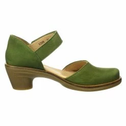 El Naturalista Ladies Shoes El Naturalista 5365 Aqua Selva Green Pleasant Court Shoe Made In Spain