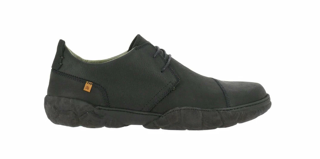 El Naturalista Mens Shoes El Naturalista N5080 Black Turtle Lace Up 2 Eyelet Shoe Made In Spain 2 El Naturalista Mens Shoes El Naturalista N5080 Black Turtle Lace Up 2 Eyelet Shoe Made In Spain - Image 2