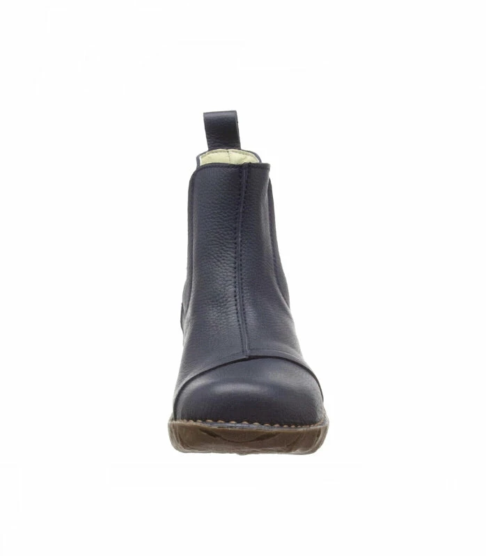 El Naturalista Ladies Boots El Naturalista N158 Ocean Blue Pull On Ankle Boot Made In Spain 3 El Naturalista Ladies Boots El Naturalista N158 Ocean Blue Pull On Ankle Boot Made In Spain - Image 3
