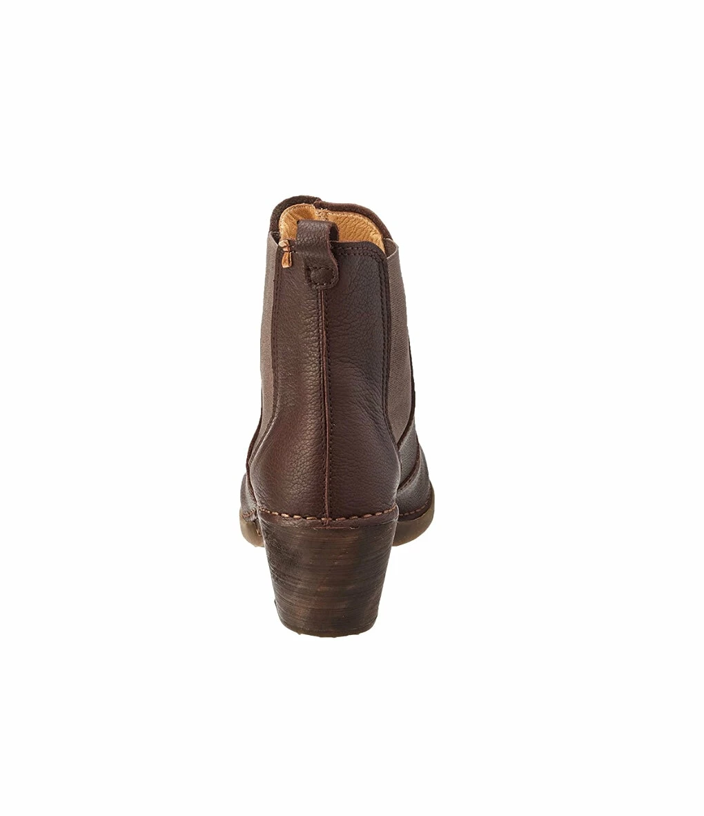 El Naturalista Ladies Boots El Naturalista 5492 Sylvan Brown Pull On Ankle Boot Made In Spain 3 El Naturalista Ladies Boots El Naturalista 5492 Sylvan Brown Pull On Ankle Boot Made In Spain - Image 3