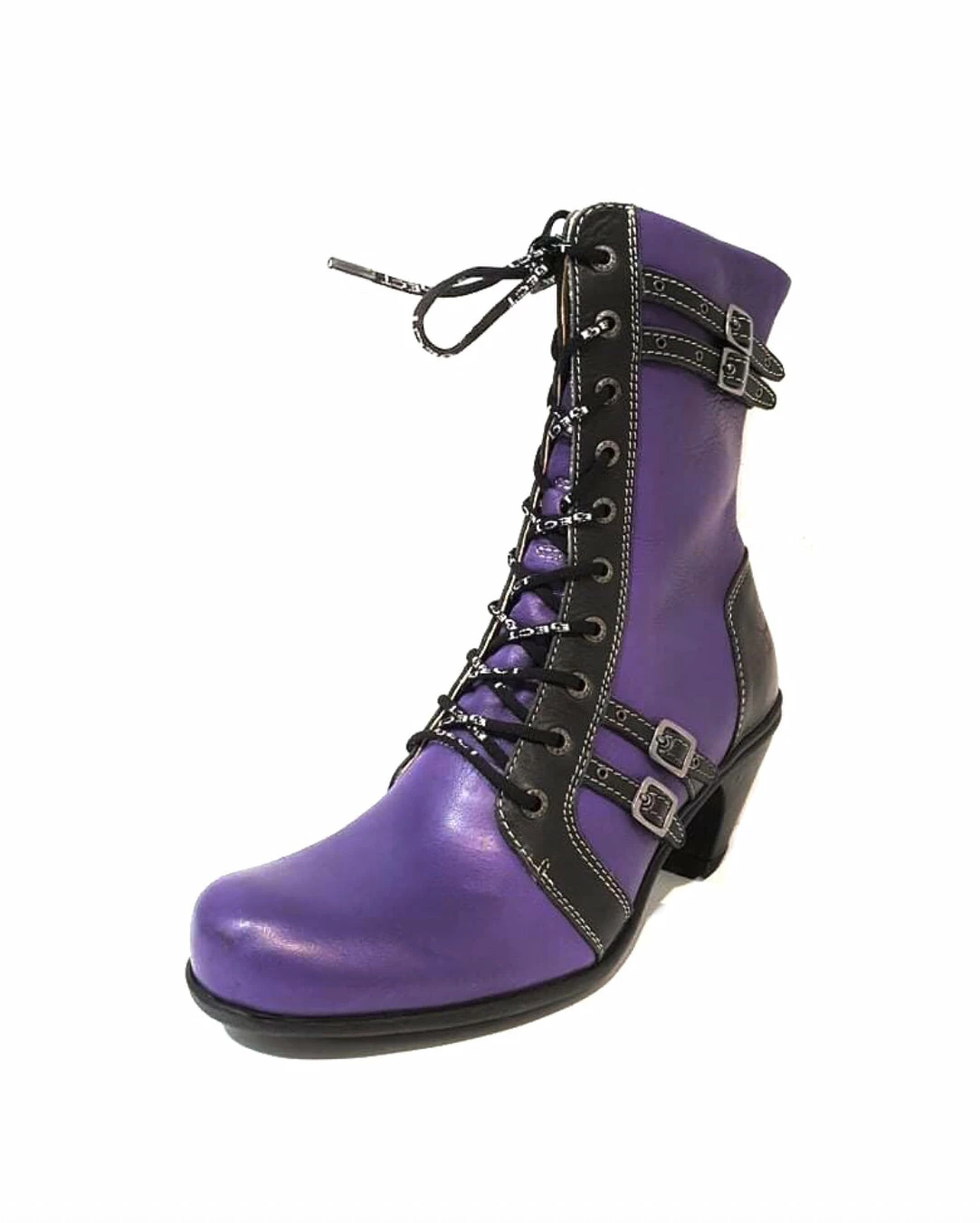 Eject Ladies Boots Eject EJW17-18 Viola Black 10 Eyelet Zip Mid Calf Boot Made In Portugal 1 Eject Ladies Boots Eject EJW17-18 Viola Black 10 Eyelet Zip Mid Calf Boot Made In Portugal