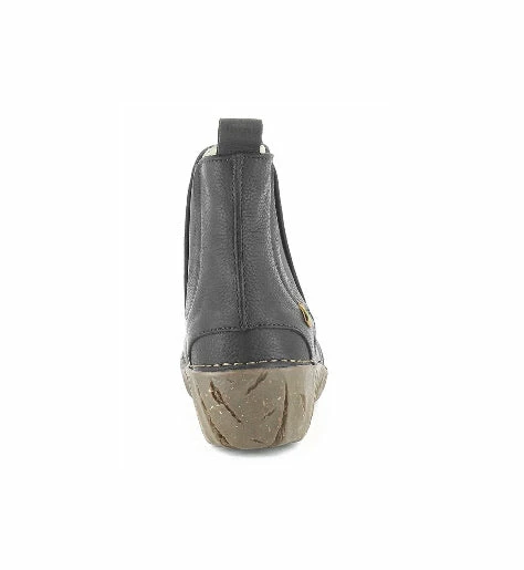 El Naturalista Ladies Boots El Naturalista N158 Black Pull On Ankle Boot Made In Spain 4 El Naturalista Ladies Boots El Naturalista N158 Black Pull On Ankle Boot Made In Spain - Image 4
